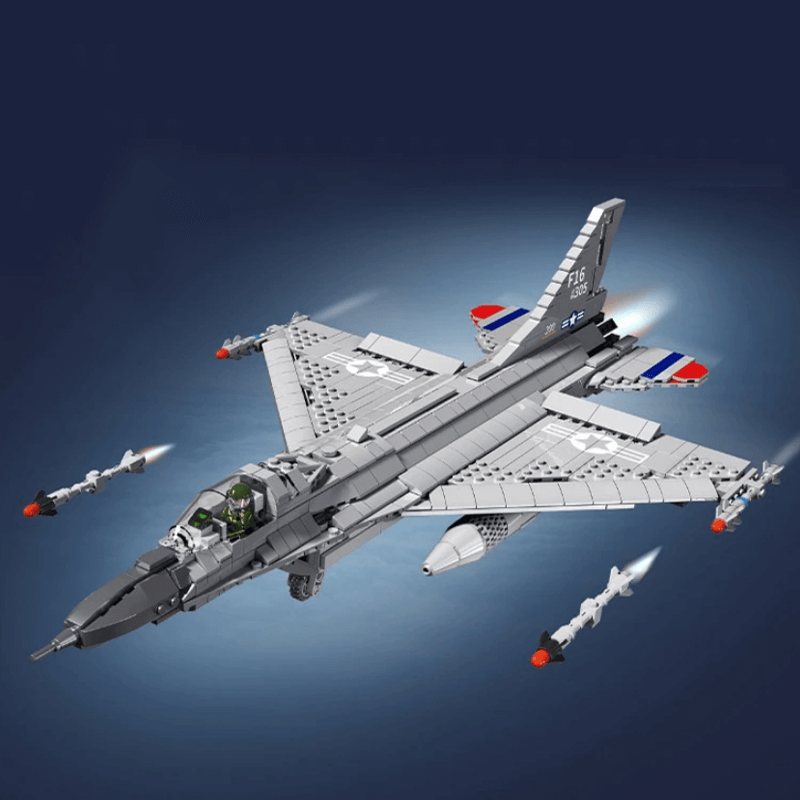 The Mega Fighter Jet Bundle 7846pcs