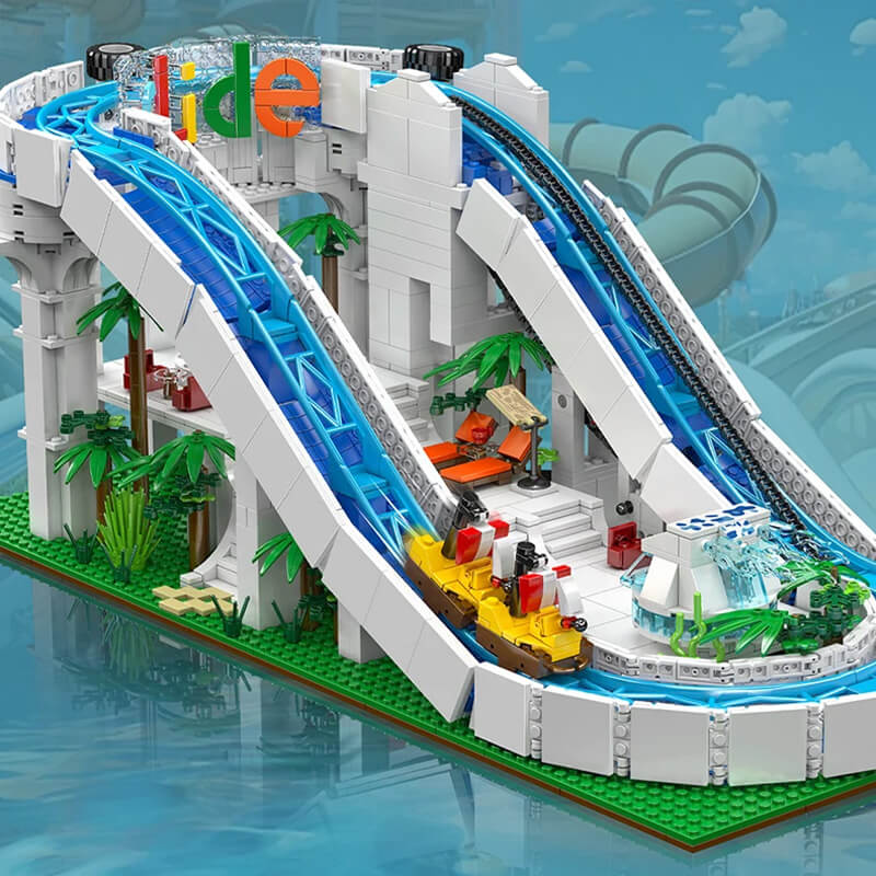 Motorised Water Slide 2087pcs