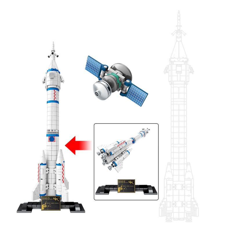 Long March 2F Launch Vehicle 903pcs