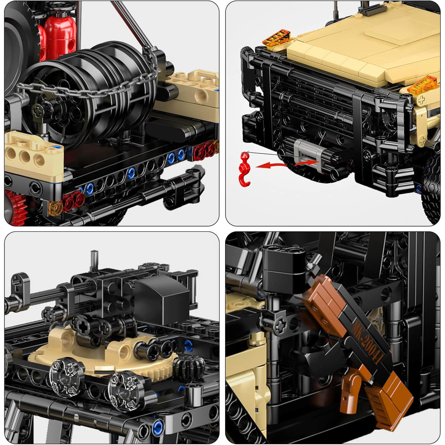 Remote Controlled Assault Off Roader 1576pcs