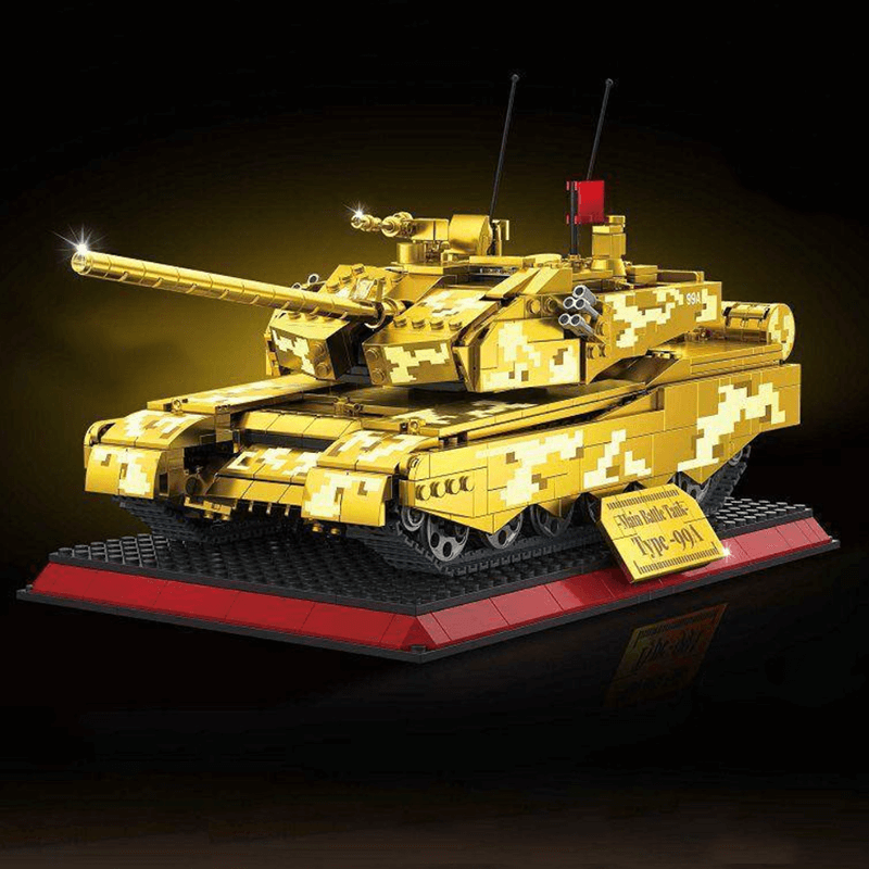 Chrome Gold Edition MA1 Tank 1156pcs