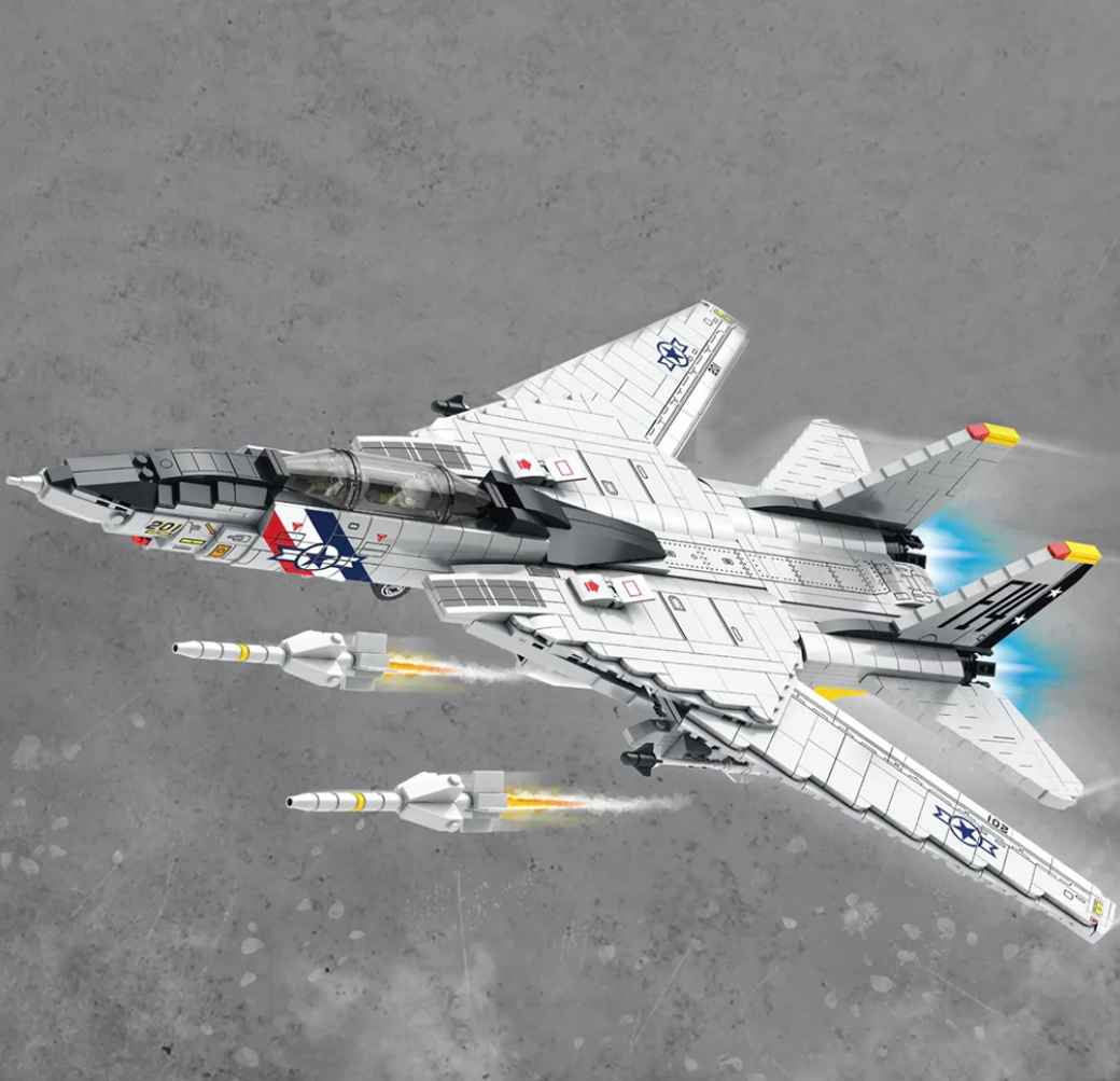 The Mega Fighter Jet Bundle 7846pcs