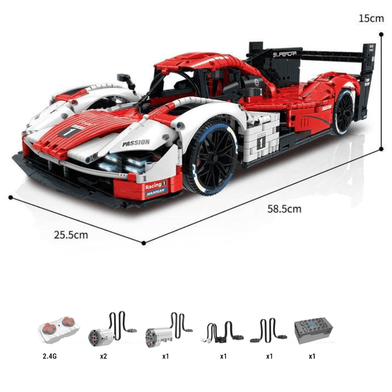 24H Race Cars Through The Generations 6940pcs