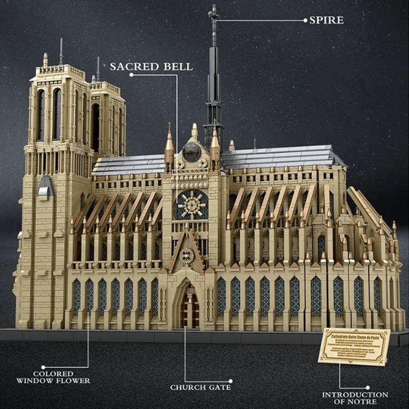 Notre Dame Cathedral 8867pcs