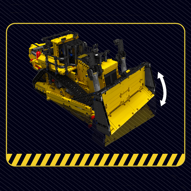 Remote Controlled Bulldozer 1507pcs