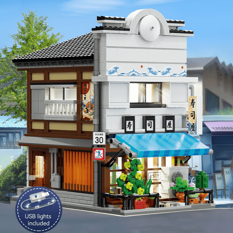 Japanese Sushi Shop 1664pcs