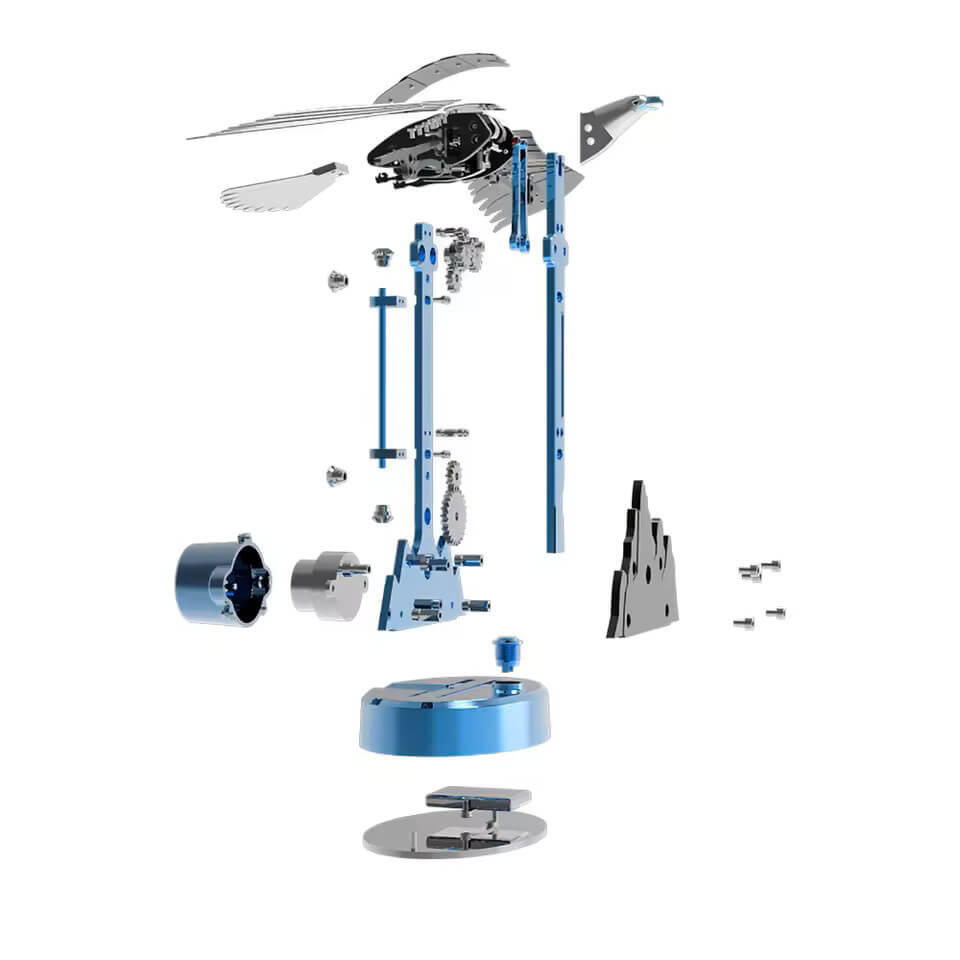 Soaring Mechanical Eagle - Metal Construction Set