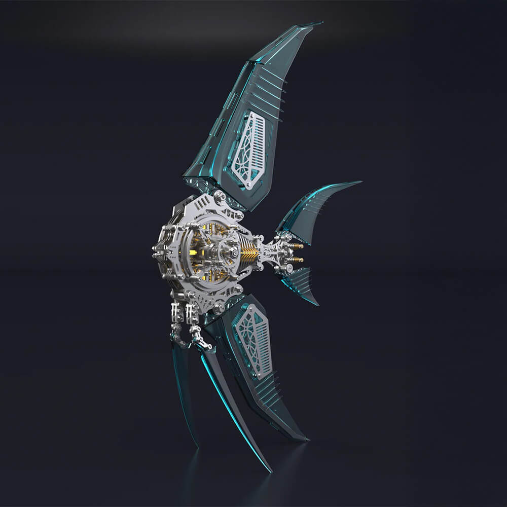 Abyss Angelfish - Metal Construction Set