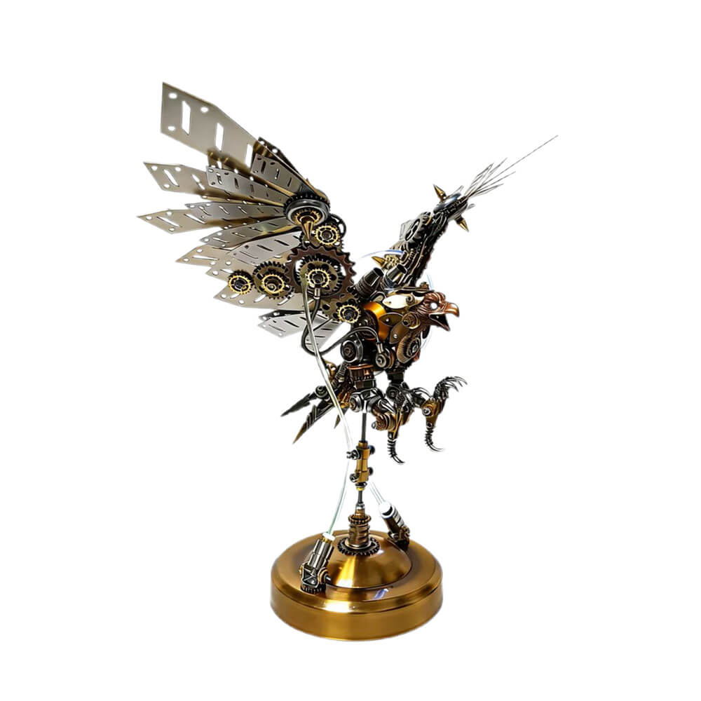 Steampunk Mechanical Eagle - Metal Construction Set