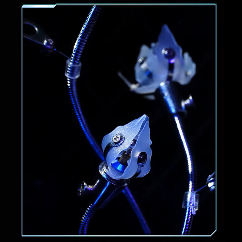 Silver Bloom Flower - Metal Construction Set