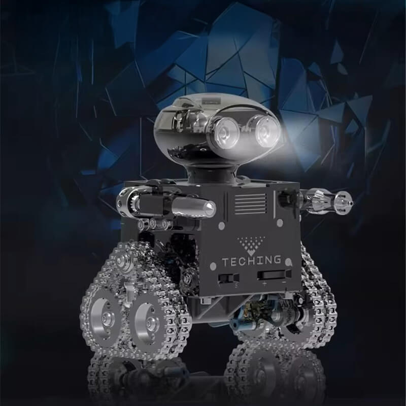 Remote Controlled Sci-Fi Robot - Metal Construction Set
