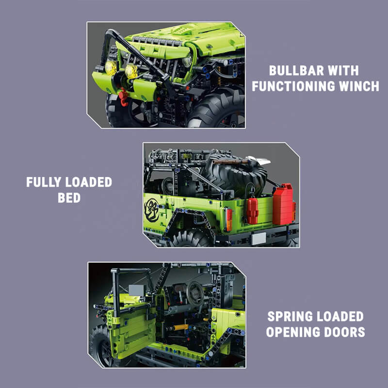 Remote Controlled Off Roader 2342pcs