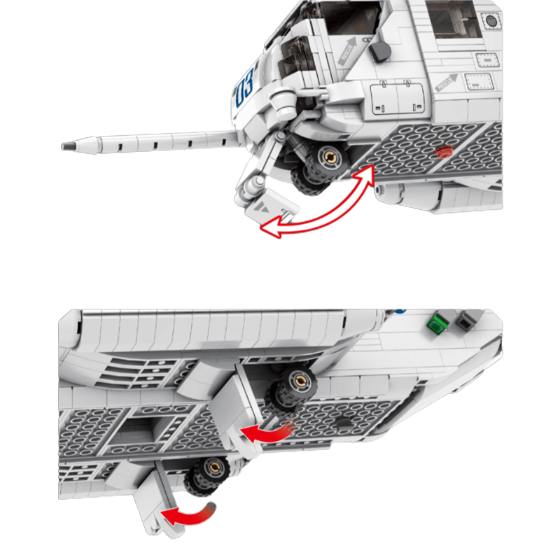 CH-53 Transport Helicopter 2191pcs