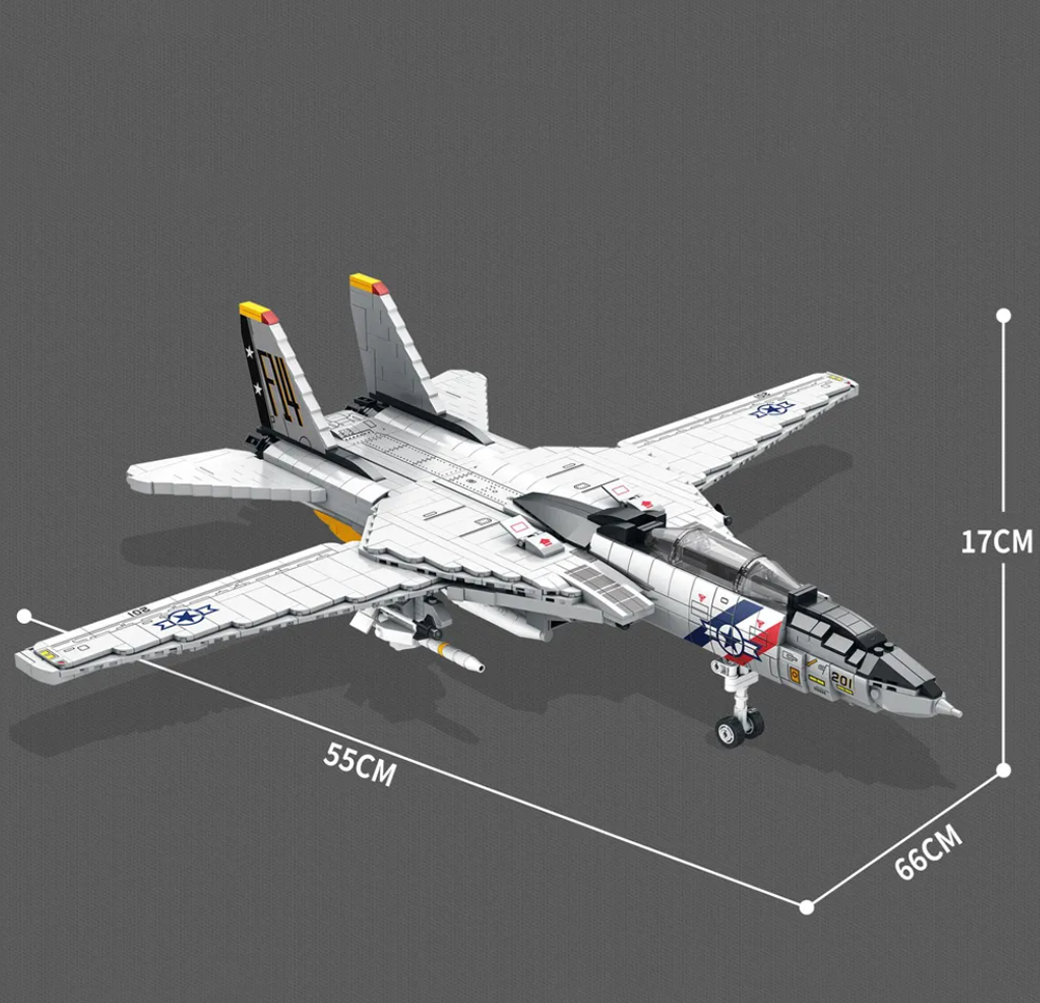 The Mega Fighter Jet Bundle 7846pcs