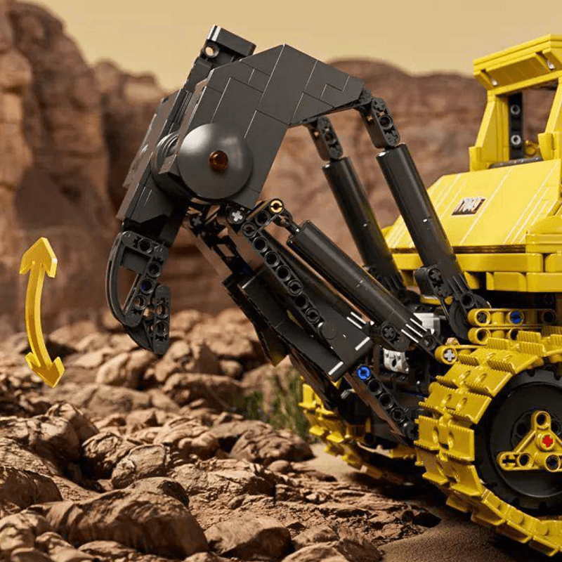 The Ultimate RC Bulldozer 3567pcs