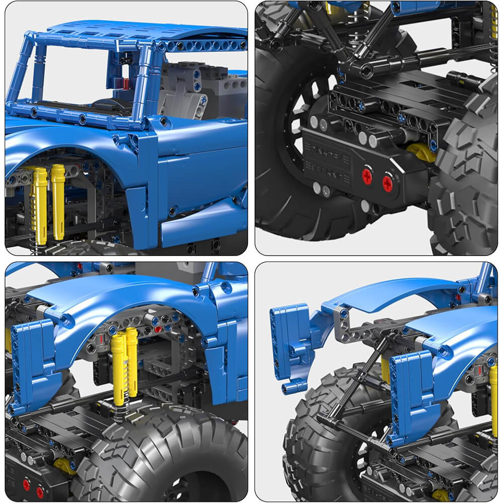 Remote Controlled Monster Truck 1453pcs