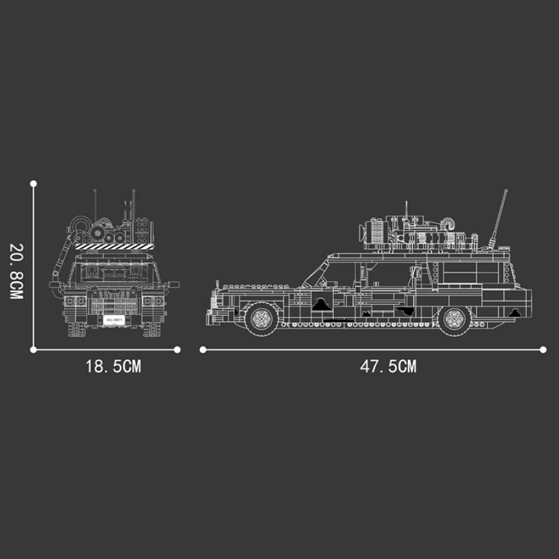 The Ghost Ambulance 2467pcs