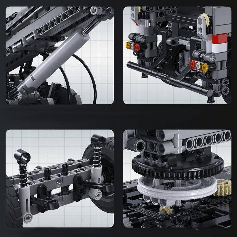 Armoured Military Crane 2685pcs