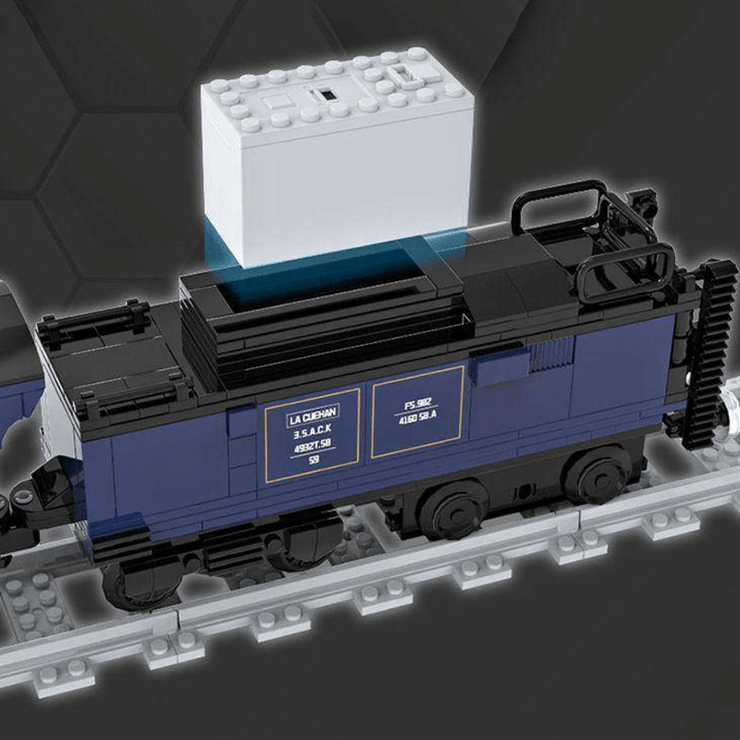 Oriental Steam Train 1051pcs