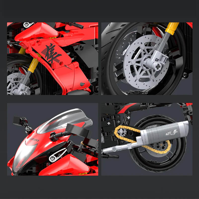 Suzuki Hayabusa 25th Anniversary Edition 1042pcs
