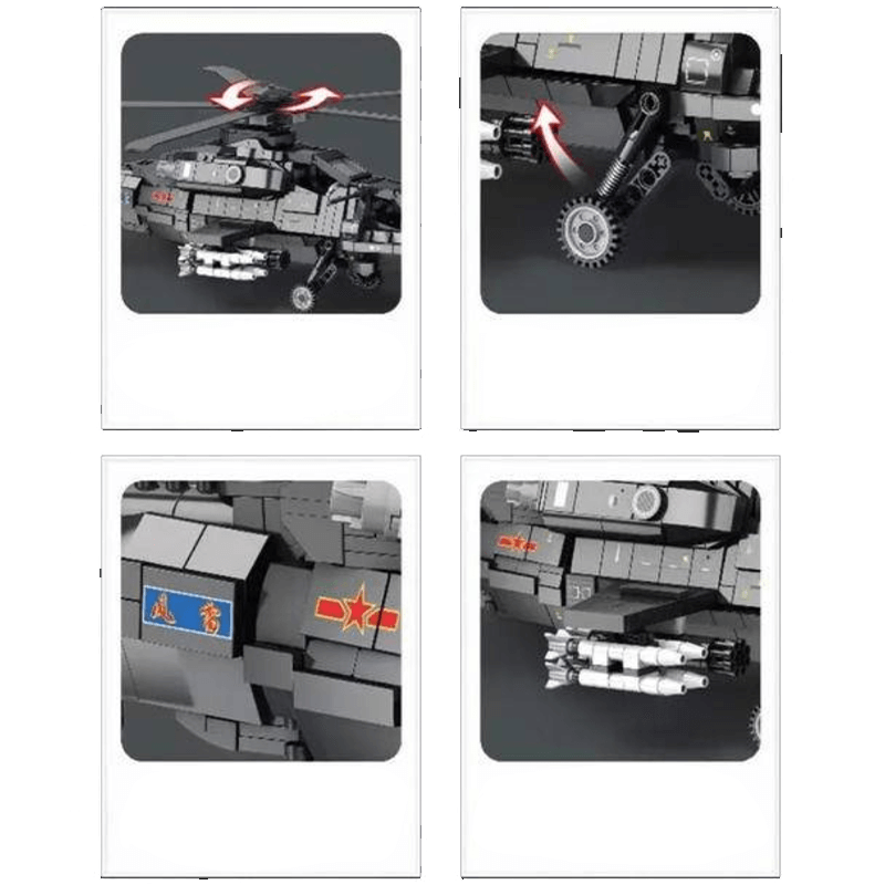 Changhe Z-10 1365pcs