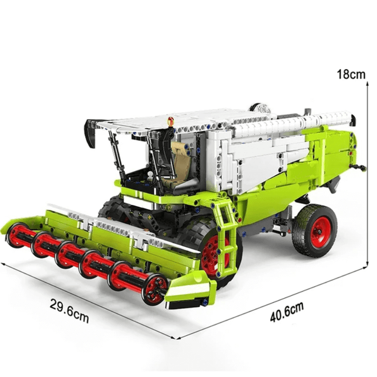 Remote Controlled Combine Harvester 1264pcs