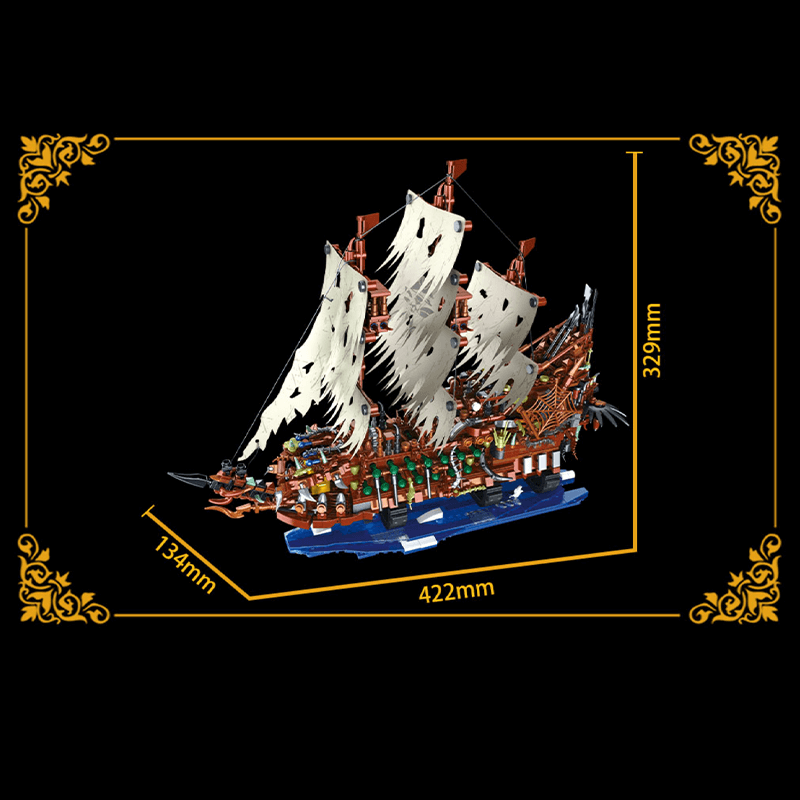 Flying Ghost Ship 2158pcs