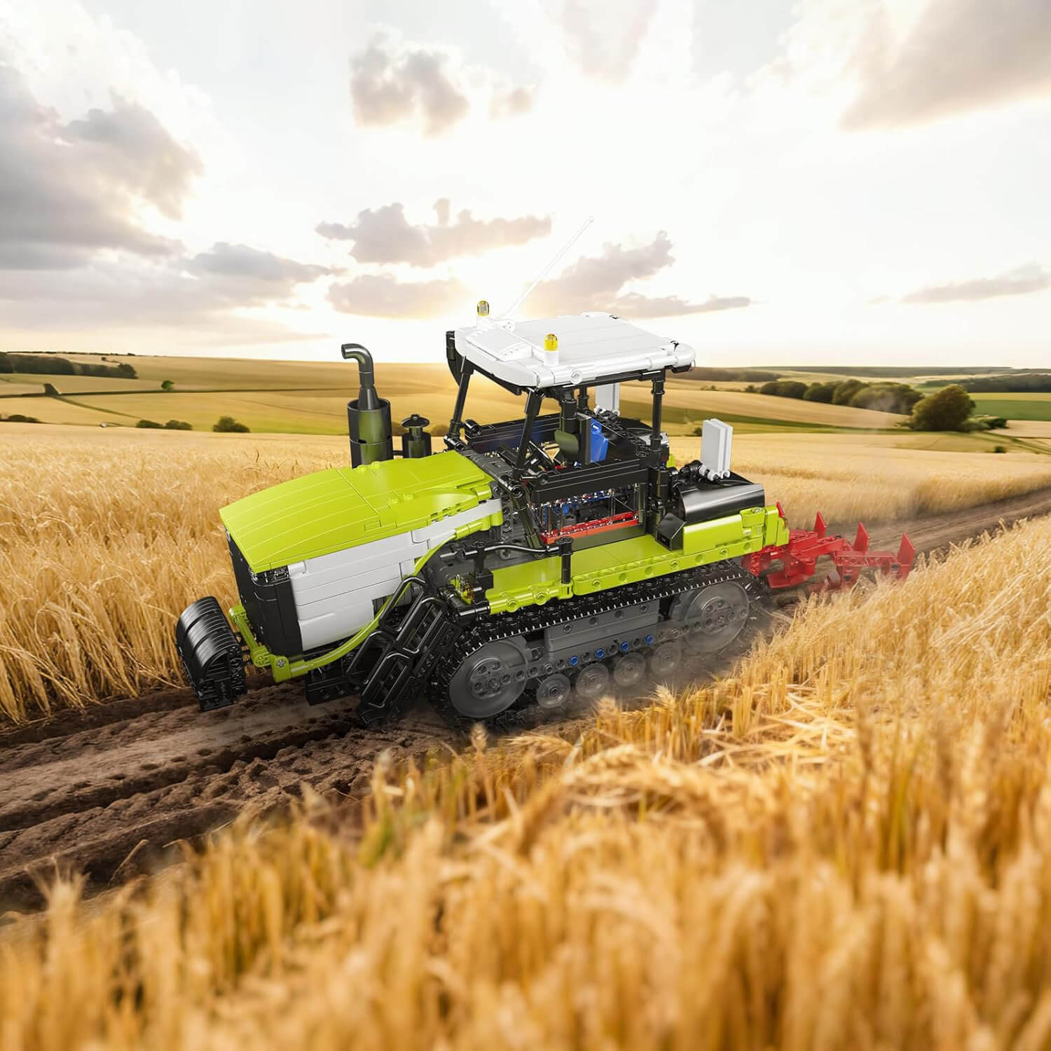 Remote Controlled Crawler Tractor 1356cs