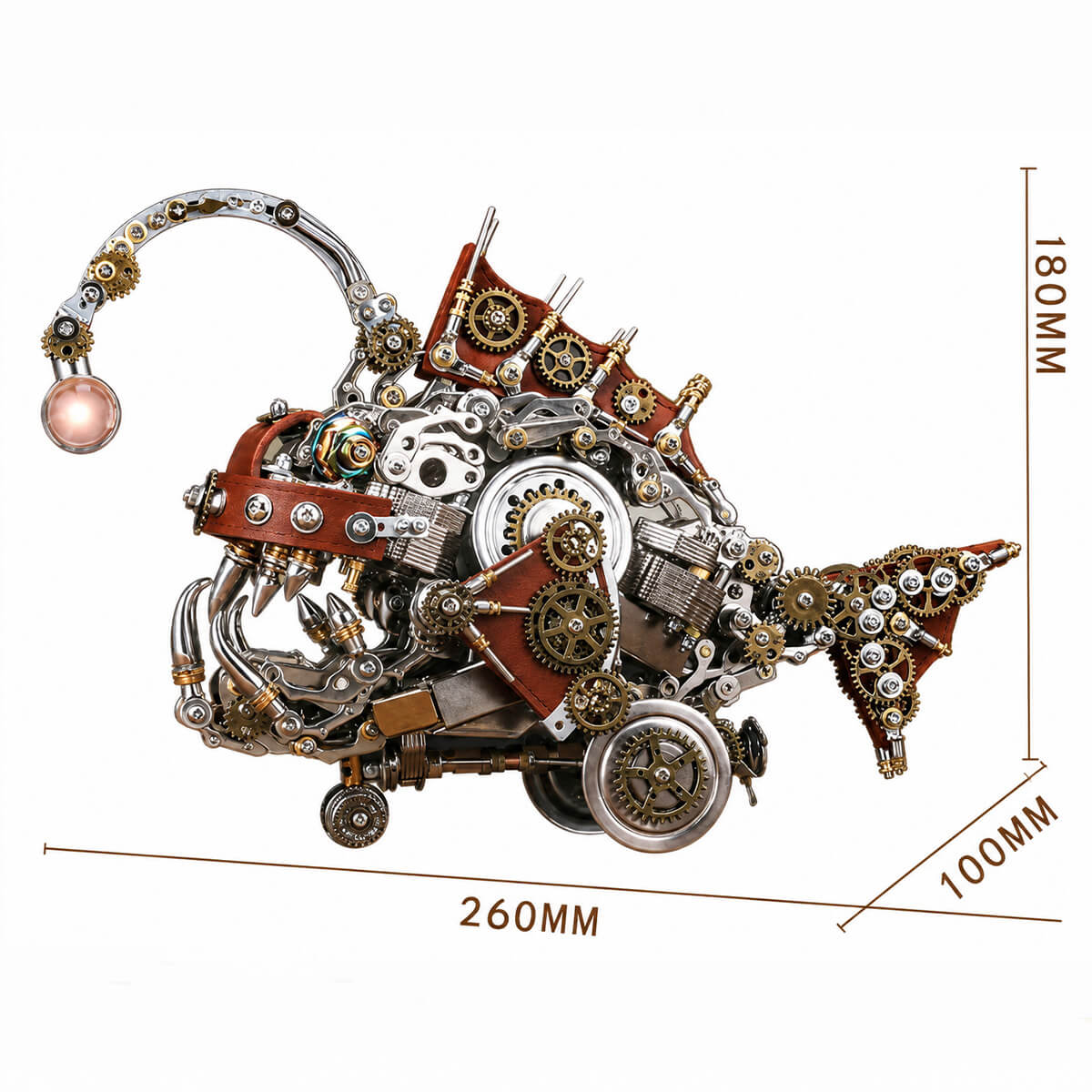 The Steampunk Anglerfish - Metal Construction Set