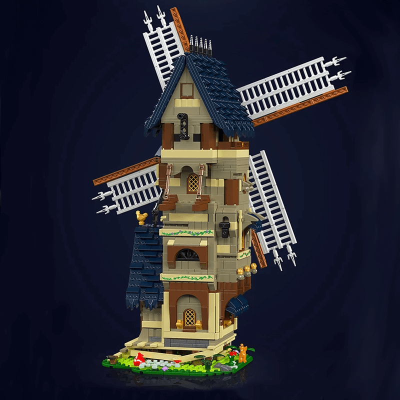 Middle Ages Windmill 1583pcs