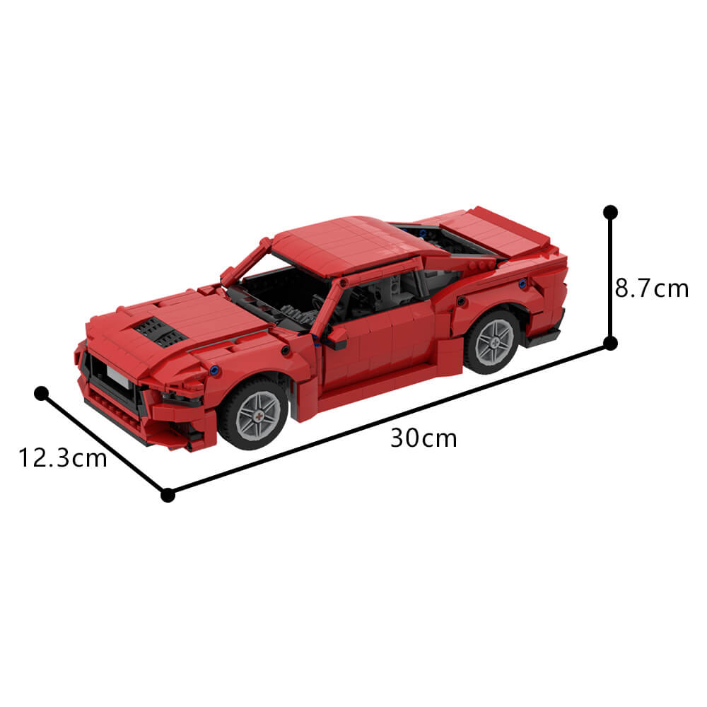 Remote Controlled 2024 American Muscle 1082pcs