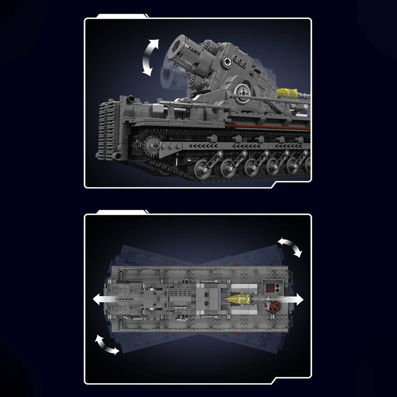 Karl Mortar 1647pcs