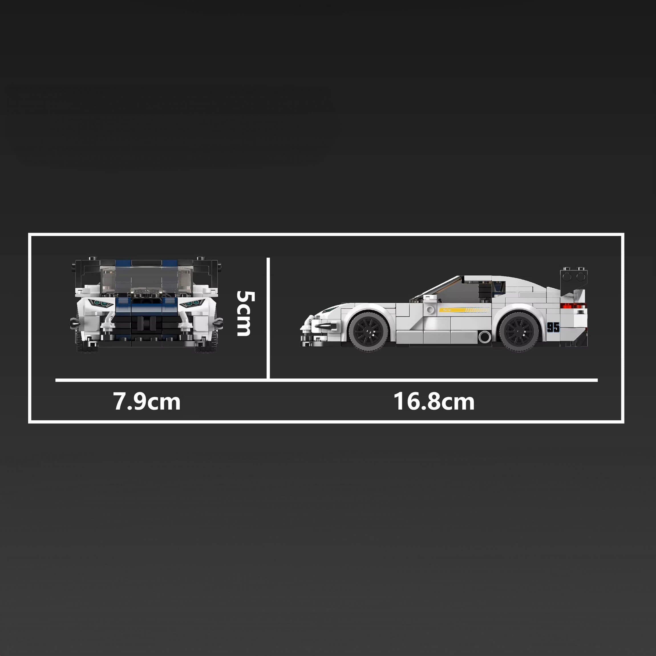 City Sports Car with Display 431pcs