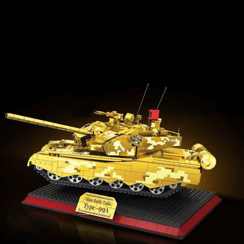 Chrome Gold Edition MA1 Tank 1156pcs