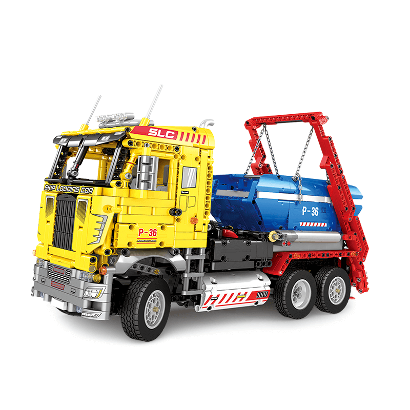 Remote Controlled Skip Dump Truck 1917pcs