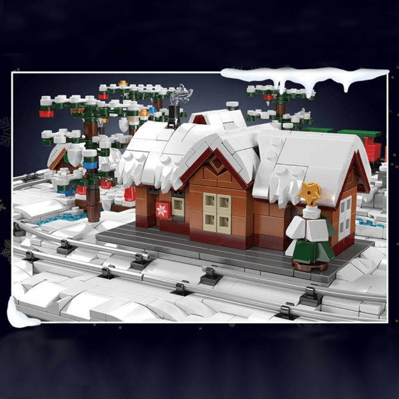 Christmas Train Fun Park 4233pcs