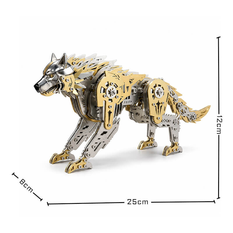 The Silverfang Wolf - Metal Construction Set