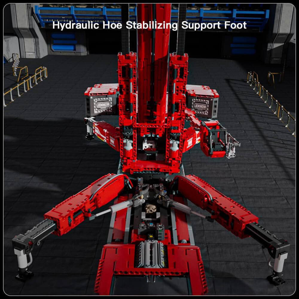 Heavy Duty Remote Controlled Crane V2 8505pcs