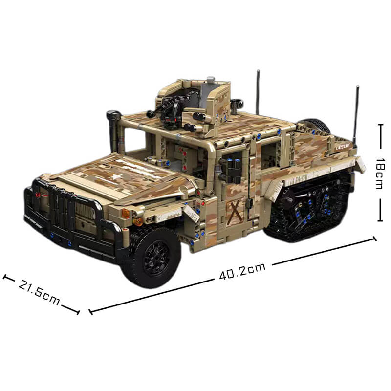 Remote Controlled Tracked Off Roader 2093pcs