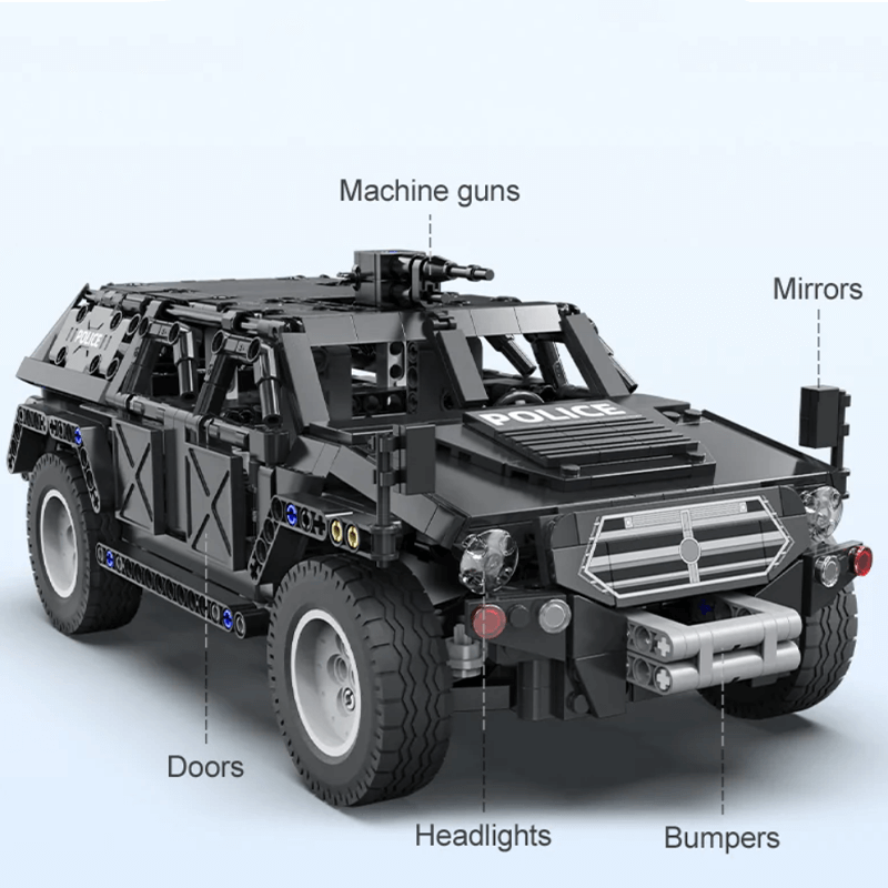 Remote Controlled SWAT Truck 560pcs