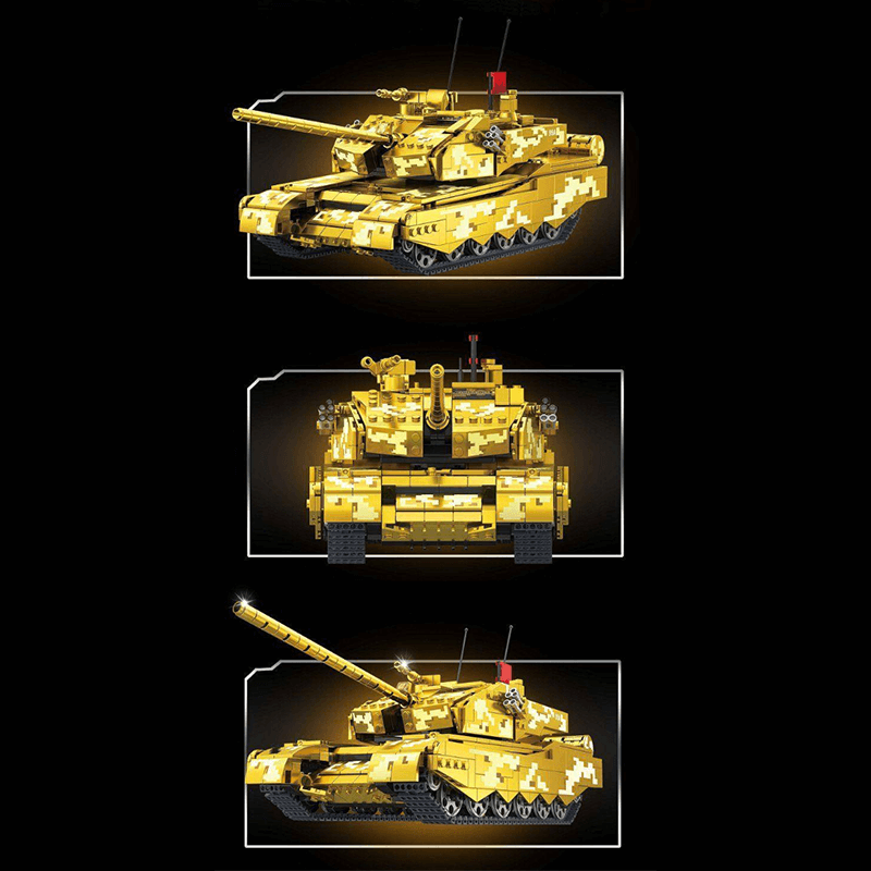 Chrome Gold Edition MA1 Tank 1156pcs