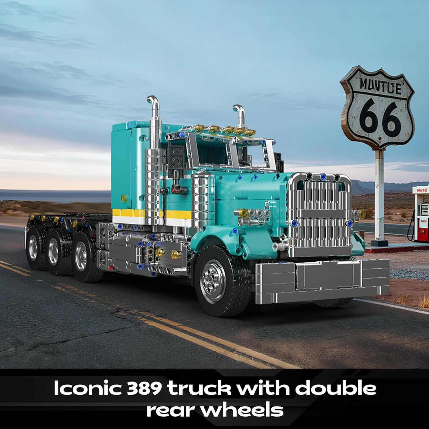 Remote Controlled American Truck 2063pcs
