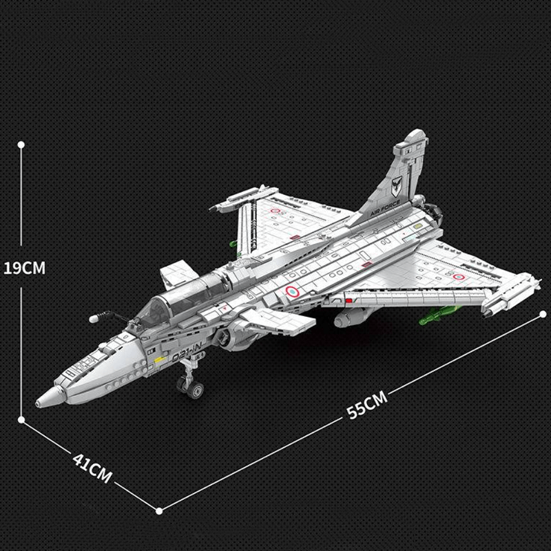 Rafale Fighter 2098pcs