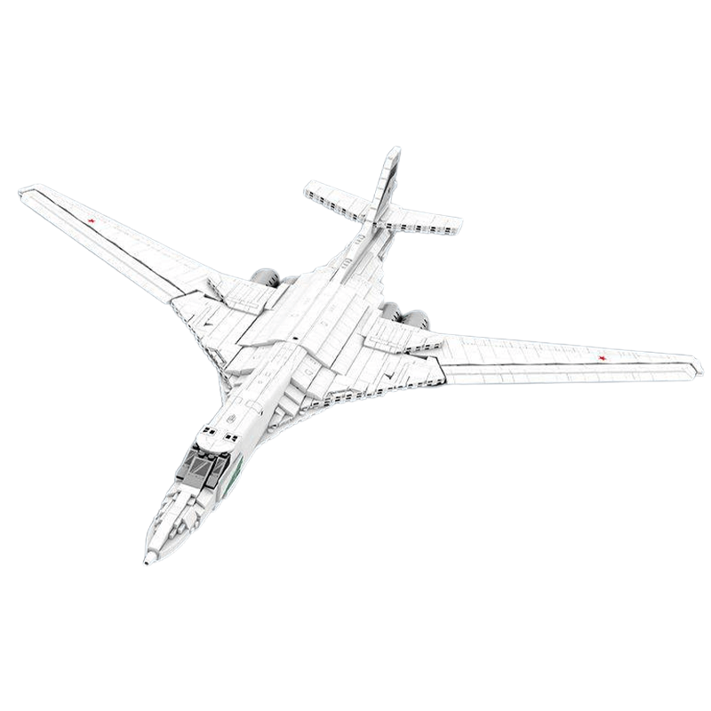 TU-160 Strategic Bomber 1597pcs