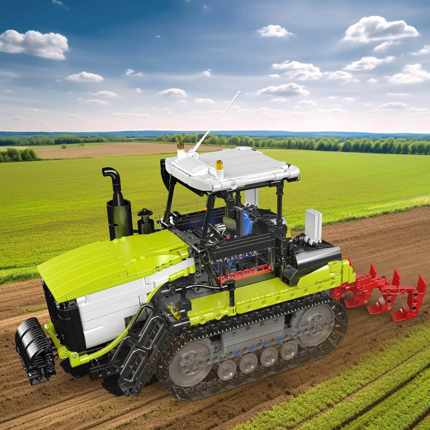 Remote Controlled Crawler Tractor 1356cs