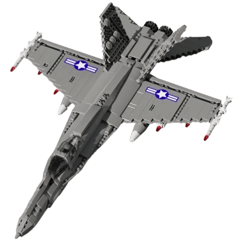 The Mega Fighter Jet Bundle 7846pcs