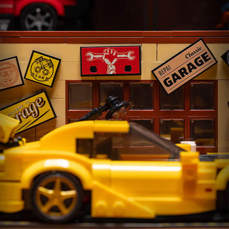 Retro Auto Repair Shop 749pcs