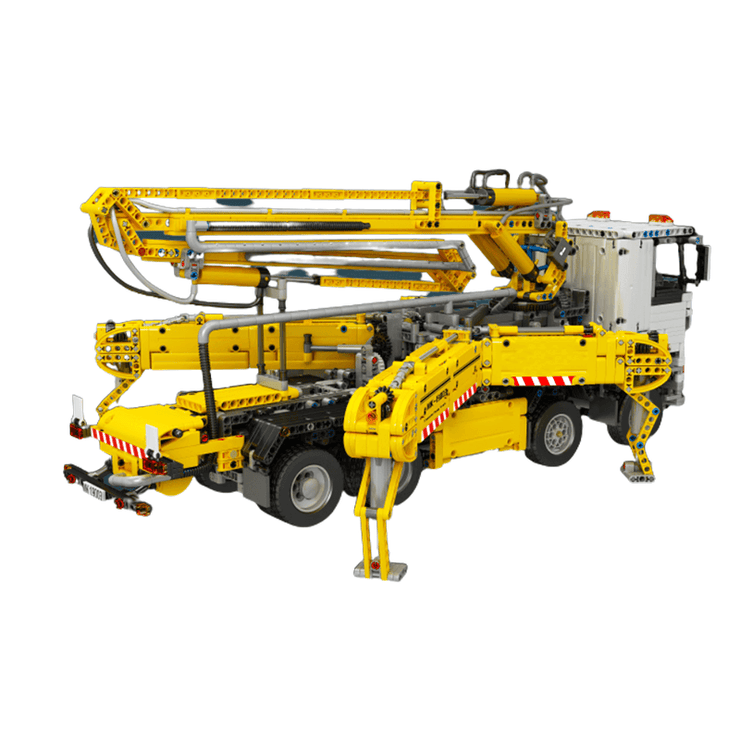 Pneumatic Concrete Pump 4367pcs TheBlockZone