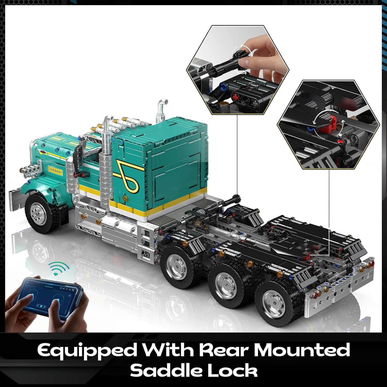 Remote Controlled American Truck 2063pcs