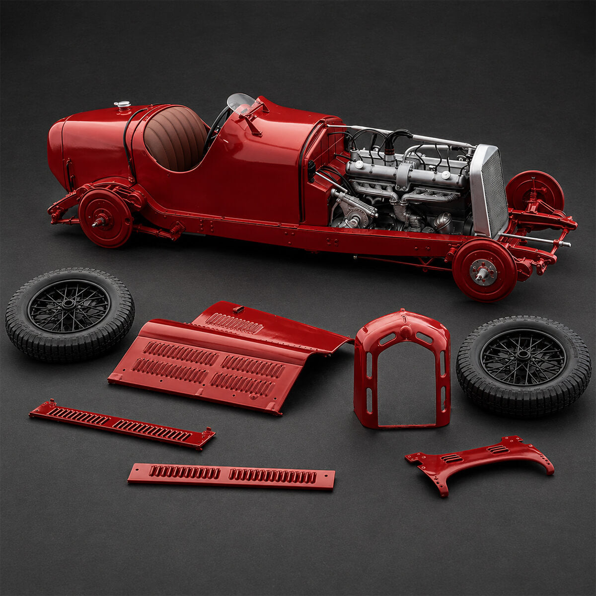 Alfa Romeo 8C2300 Monza 1:12 Scale - Construction Set